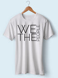 Playera manga corta "We the people"