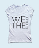 Playera manga corta "We The People"