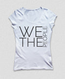 Playera manga corta "We The People"