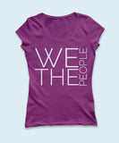 Playera manga corta "We The People"