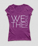 Playera manga corta "We The People"