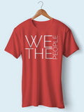 Playera manga corta "We the people"