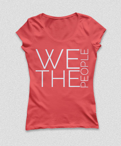 Playera manga corta "We The People"