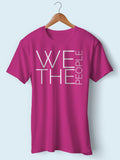 Playera manga corta "We the people"